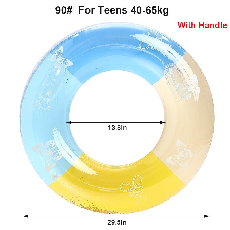 1 Pcs Inflatable Swimming Ring Pool Floats Accessory Adult Swim Tube Summer Water Toys