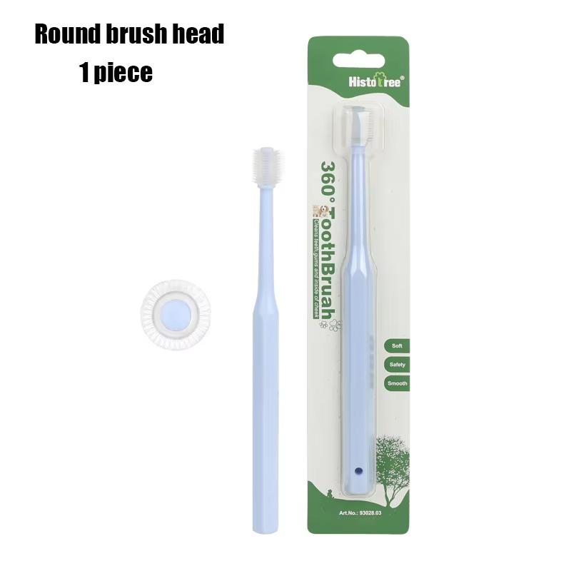 360 Degrees Pet Toothbrush Cat Brush Addition Bad Breath Tartar Teeth Care Dog Cat Cleaning Mouth Dog Cat Cleaning Supplies