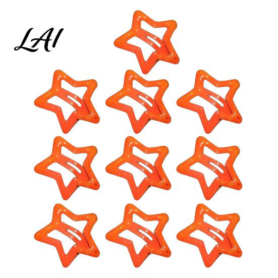 Decorative Hair Jewelry for Women Cute Star Clips Girls Glitter Metal Snap Barrettes Charming Accessories Gifts Bangs Braids And Hairstyles,