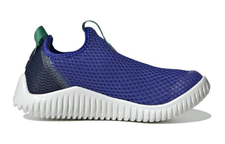 Adidas Rapidazen Slip on Breathable Low top Kids' Training Shoes Blue Kids' HP5905