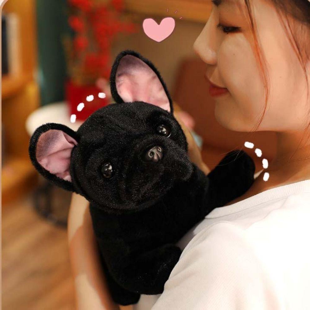 PP Cotton Bulldog Plush Doll Cartoon Animal Plush Pillow Bulldog Plush Toy Boys Girls