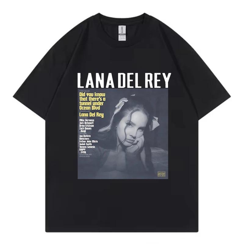 

Літня футболка оверсайз унісекс Lana Del Rey Ldr Sailing Tan футболка м яка футболка вінтажна футболка Харадзюку повсякденна жіноча футболка жіноча S