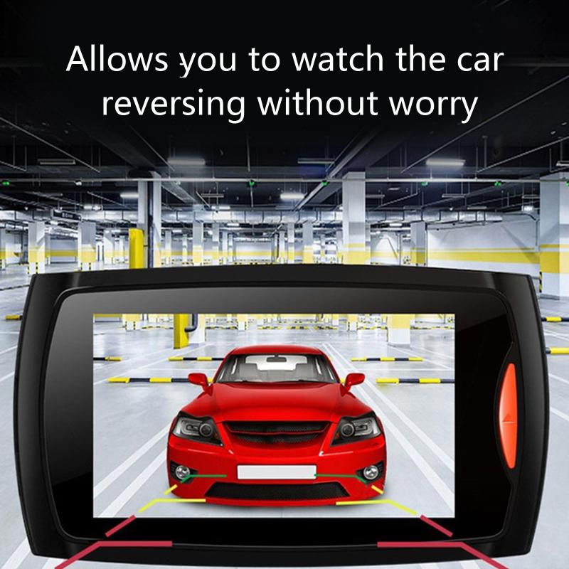 Car for Touch Display DVR Wide Angle Rearview Video Dashboard Camera Parking Monitor Recorder