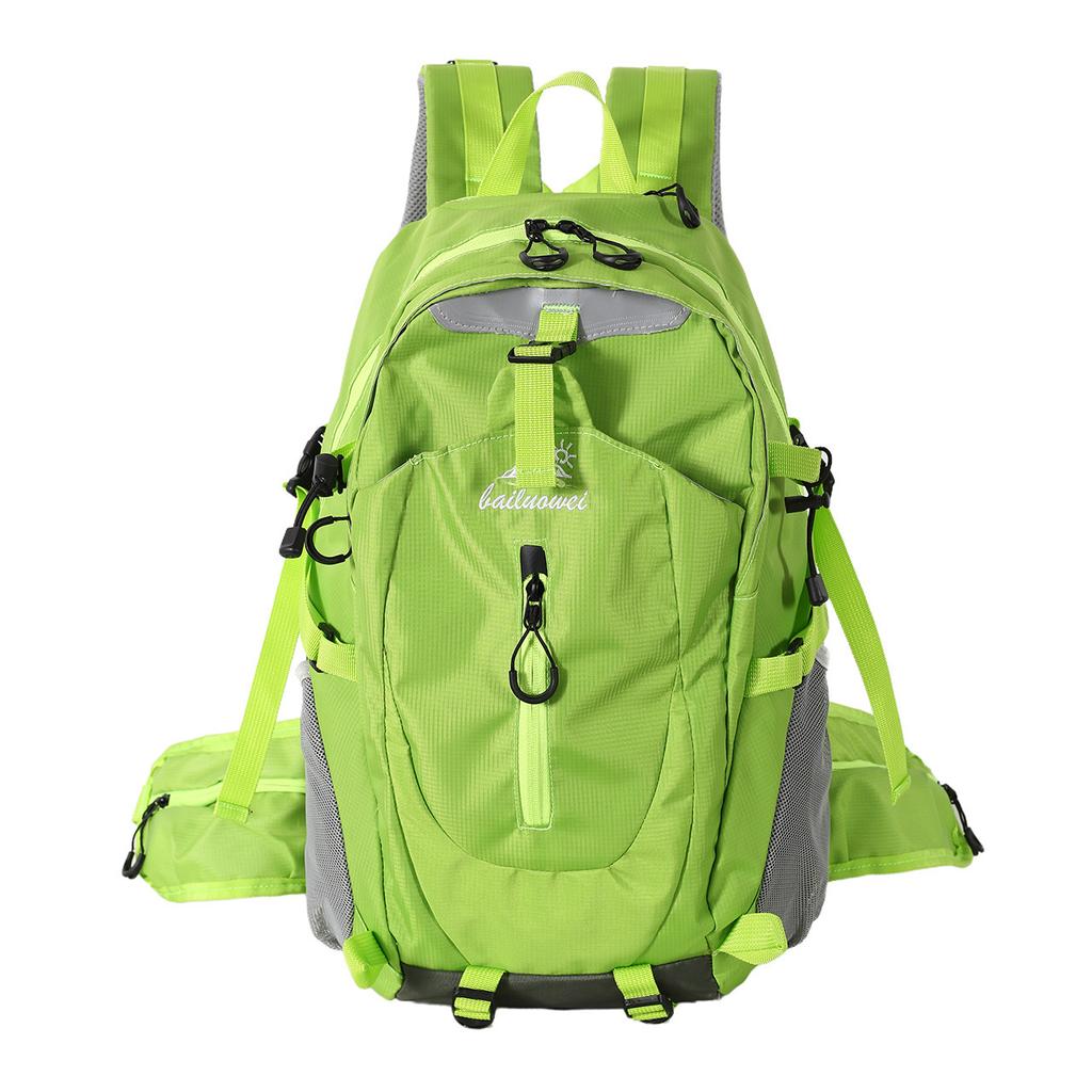 Schoolbag Outdoor Backpack Men's and Women's Large Capacity Mountaineering Bag Travel Lightweight School Bag Simple Hiking Backpack