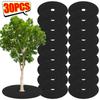 Non-Woven Tree Mulch Rings Protector Mats Reusable Anti-Grass Weed Barrier Root Protection Cushion Garden Supplies