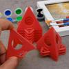 10-50Pcs Pyramid Rack Paint Stands Support Frame Tripod Woodworking Triangular Bracket Spray Painting Tools for Cabinet Door