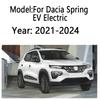 For Dacia Spring EV Electric 2021 2022-2024 Window Door Visor Vent Awning Sun Rain Wind Guard Cover Deflector Car Accessories