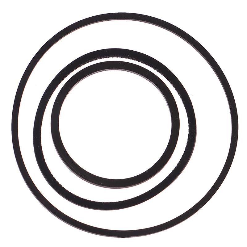 20Pc Mix Cassette Tape Replacement Rubber Dvd Cassette Tape Turntable Strap Belt