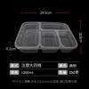 JingJingRS Disposable Multi-Compartment Meal Boxes