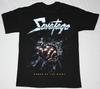 Tricou Unisex din Bumbac Inspirat Savatage - Power of the Night Album Mărime Unică Tricou Unisex