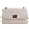 Popular Chain Bag Plaid Fashion Shoulder Bag Trendy Foreign Messenger Bag Daily Going Commuting Bag