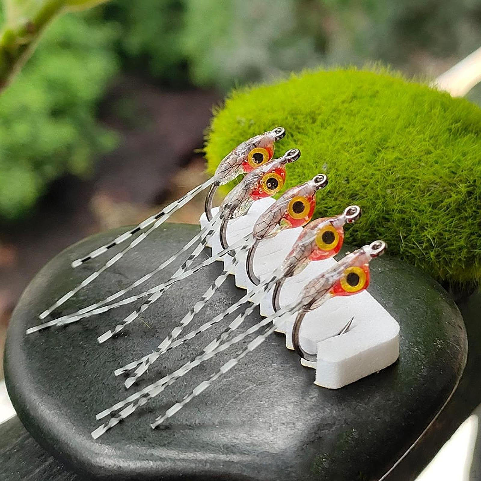 

Набор из 5 нахлыстовых приманок с ящиком для хранения для синежаберного лосося Style B