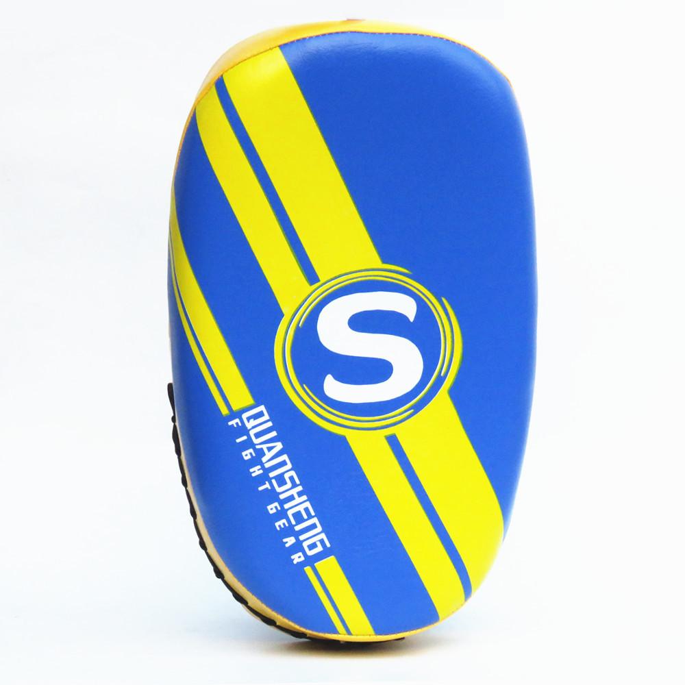 Curved Boxing Kick Pad Muay Thai Sanda Foot Target PU High Elastic Training Block Free Fighting MMA Taekwondo Sanda Hand Target