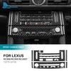 For Lexus RC300 RC350 RC200T 2015 2016 2017 2018 Real Soft Carbon Fiber Interior Trim LHD RHD Car Audio Center AC Sticker