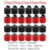 Black and Red 42mm 45mm Foam Air Filter High Flow Air Filter Elbow Neck Air Filter Sponge Cleaner