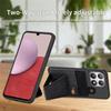 For Xiaomi 15T K-Shaped Kickstand Case Leather Phone Back Cover