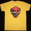 KILLING JOKE CLOWN Retro Ciężka Bawełna Żółta Wszystkie Rozmiary Koszulka TU425