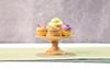Swanson Shoji Wooden Cake Stand, Small, Rubberwood, 15.5cm Diameter X 7.5cm Height, Compote Dish, Natural, KS-103
