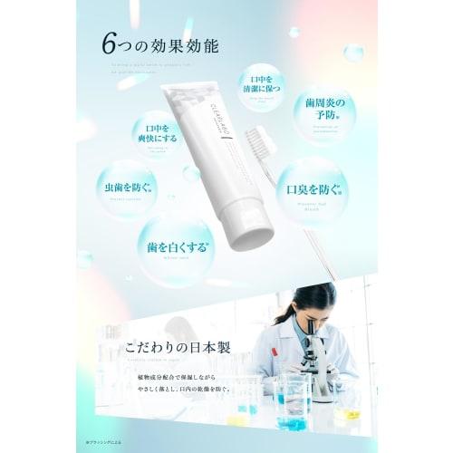 CLEARLABO Medicated Toothpaste Whitening [] Bad Breath Care Large Capacity Paste 150g Hypoallergenic Made in Japan