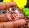 90-100 Carat Oval Shape Brazil Red Quartz Certified Lab Created Loose Gemstone SN373