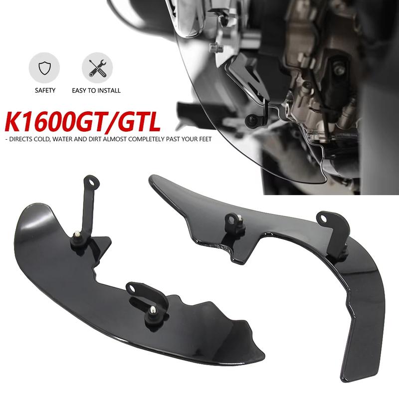 For BMW K1600GT K1600GTL K 1600 GT GTL Motorcycle Splash Brake Shift Shield Revised Foot Protector Guard Fit 2017 2018 2019 2020