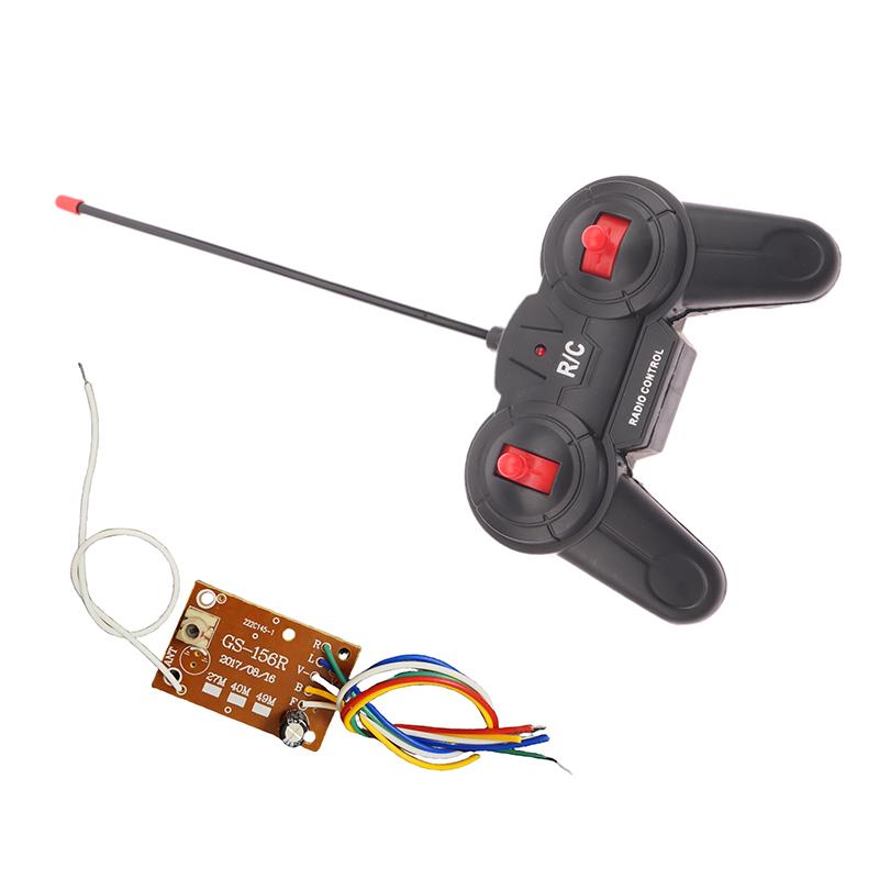 1 Set Car Accessories 27Mhz Circuit 4Ch Rc Remote Control Pcb Transmitter And Receiver Board With Antenna Radio System