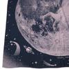 Excellent HERMES Scarf CLAIR DE LUNE Large Stole/ Navy Pink Cashmere Women Used