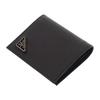 PRADA  2MO008_QHH_F0002 Bifold Wallet black Safiano mens