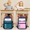 Boys And Girls, Elementary School Bags, Grades 1, 3 To 6, British Style For Girls, Waterproof, Burden-Reducing Spine Protection And Lightweight.