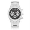 Alloy Quartz Wristwatch Dazzling Brightness New Watch Men Luminous Chronograph Business Waterproof Male Watches with Date