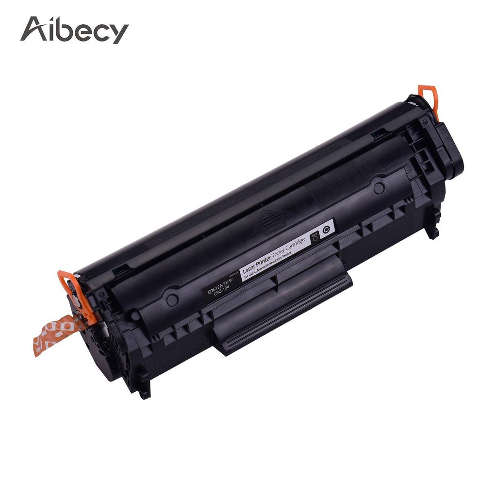 Buy HBKS Aibecy Black Compatible Q2612A/CRG-104/FX-9 Toner Cartridge  Replacement for HP LaserJet at affordable prices — free shipping, real  reviews with photos — Joom
