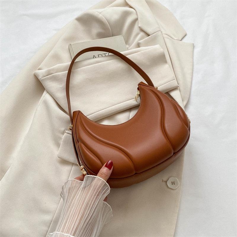 Trendy Chic City Shoulder Bag For Women 2023 Summer Small Zipper Closure