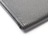 Used LOUIS VUITTON Porto Valeur Cartes Crdit Taiga Ardoise Bifoldpurse M30392 leather Black Used mens