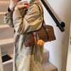 Autumn and Winter New High-end Retro Baguette Bag Niche Underarm Bag Commuting Versatile Large-capacity Portable Shoulder Bag