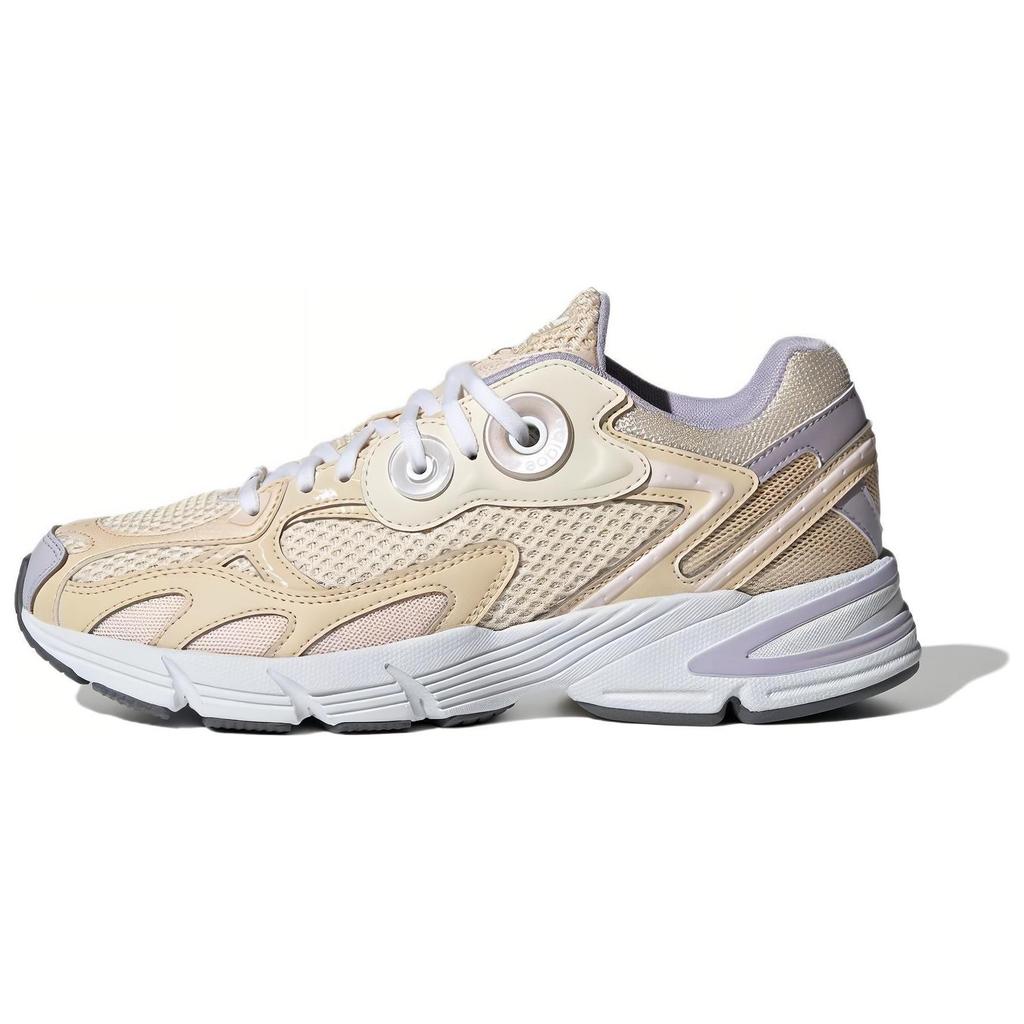 Adidas Originals Astir Mesh Comfortable Versatile Shock Absorbing Durable Low Top Lifestyle Casual Shoes Unisex Casual Shoes Beige Silver JH7351