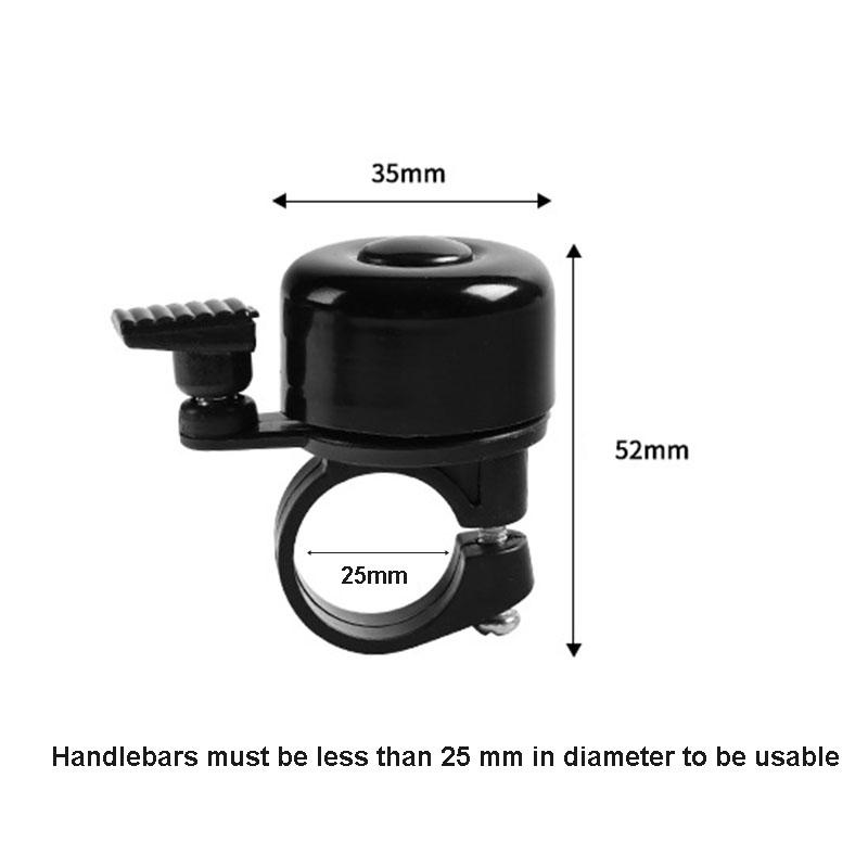 Bicycle Bell Alloy Mountain Road Bike Horn Sound Alarm Warning Bicycle Handlebar Metal Ring Call MTB Bike Accessories