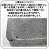 Mihiro "High-Durability Grooved Lava Plate" 20 x 20 x 2 cm thick, made of black basalt.