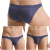 Men's Triangle Underwear Ultra-thin Ice Silk Transparent Comfortable and Sexy Adult Low Waist