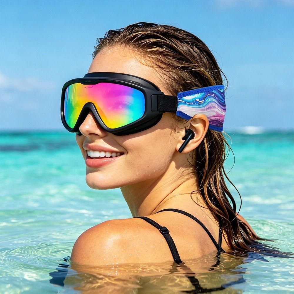 Anti-Slip Diving Mask Strap Neoprene Snorkel Mask Strap Cover Hair Protector Wrap  Water Sports