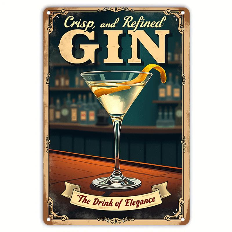 Fruit Juice Tin Sign Tiki Cocktails Coffee Whisky Tinplate Poster Classic Wall Plaque Signs Cafe Bar Billboard Art Decor Plates