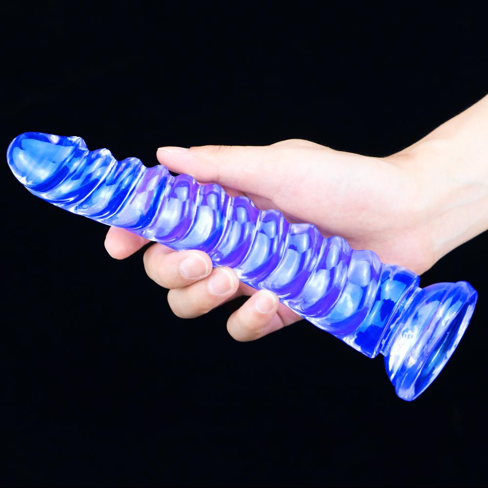 Dildo Adult Toys Erotic Soft Strong Suction Cup Dildo Anal Butt Plug Realistic Penis Sex Toys for Woman