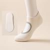 Women's Non-slip Yoga & Pilates Socks - Sweat-Absorbing, Low-cut, Silicone Grip for Indoor Fitness