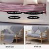 LUNARM 40 PCS Upholstery Tacks Clear Heads Twist P with Storage Box, 2 Styles Bedskirt Tacks P for Upholstery, Slipcovers, and Bedskirts Decoration