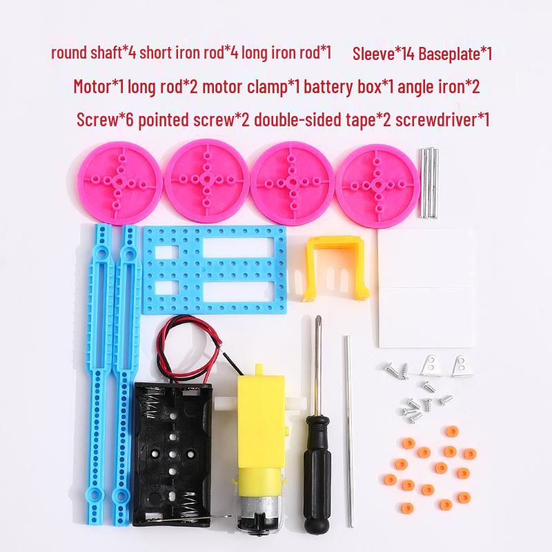 

Набор для научных экспериментов «Сделай сам»: Развивающая машина ручной работы для детей 7-14 лет