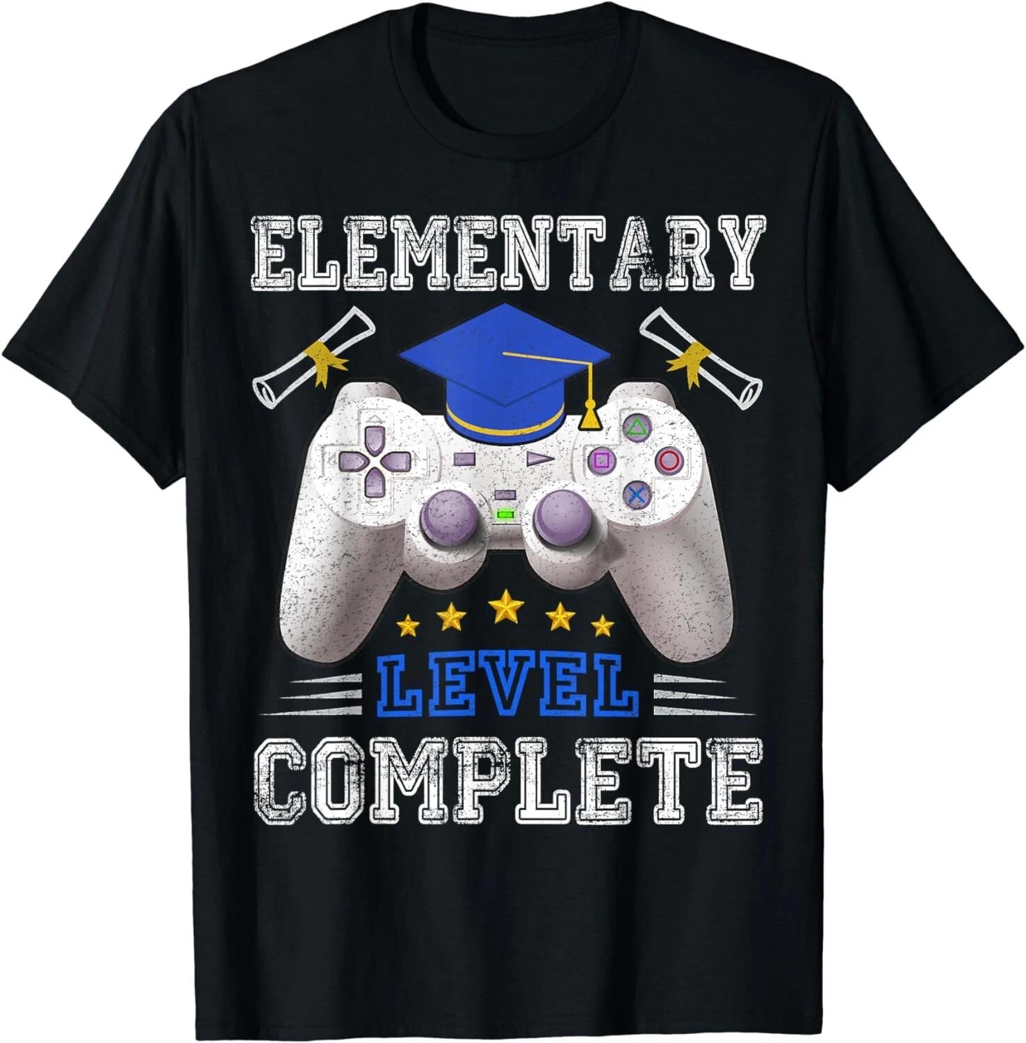 Elementary Level Complete Class Of 2024 Graduation Gift Unisex T-Shirt XL