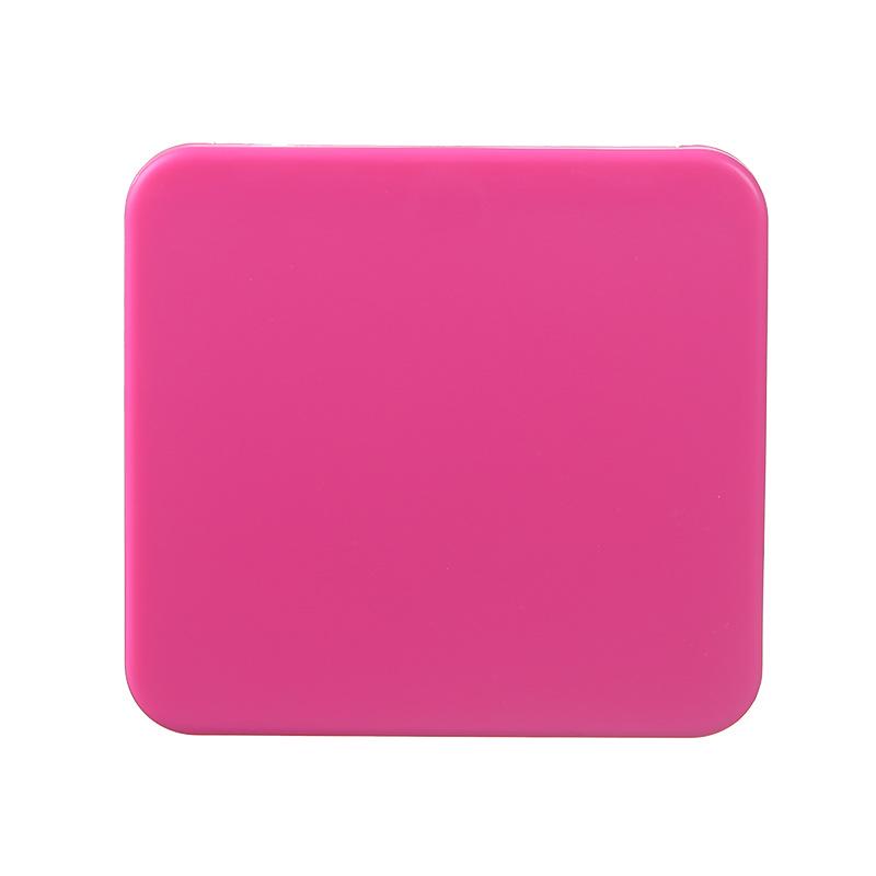 Compact Double-Sided HD Makeup Mirror - Portable Lipstick Pocket Mirror for Female College Students