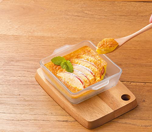 Adelia Cerabake Square Roaster S, Microwave and Oven Safe