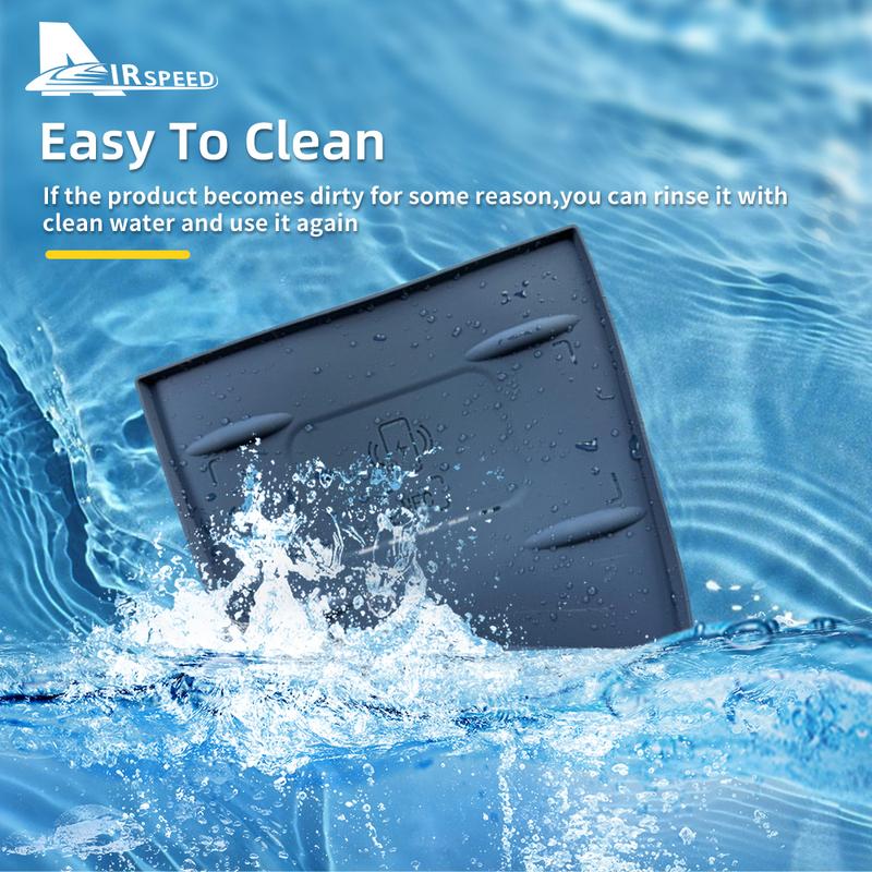 For ZEEKR 001 2024 2025 Silicone Pad for Central Control Wireless Charging Silicone Pad Car Interior Accessories