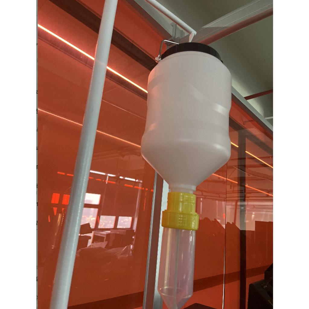 3L Large Capacity Hanging Sauce Dispenser Refillable Sauce Storage Bottle Suitable for Ketchup Salad Sauce Storaging