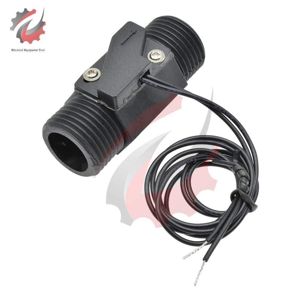 AC 220V 3A 22MM Plastic Water Flow Switch Vertical/Horizontal Automatic Water Flow Sensor Magnetic Welding Cutting Machine